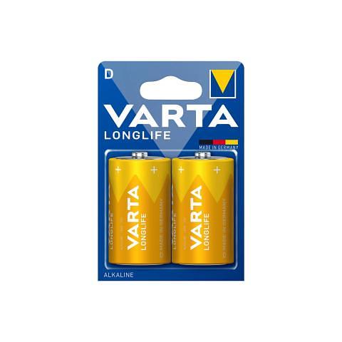 Батарейка Varta Longlife Mono D/LR20, 2 шт фото 1
