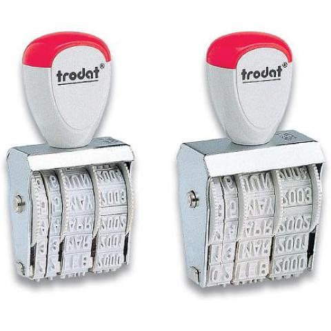 Датер 1010МА ленточный, 4мм, месяц цифрами, Trodat фото 1