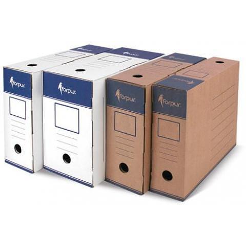 Коробка для документов А4, 100мм, гофрокартон Forpus фото 1