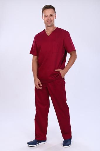 Проформа / Костюм хирургический мужской (Cotton Premium, кор. рук,) арт. 7-76-12-1 фото 9