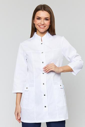 Doctor Big / Блузон медицинский женский (Ultra, рукав 3/4, на кнопках) арт. 3-48-24-3 фото 1
