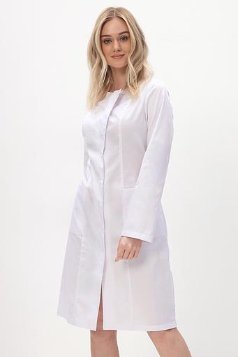 Doctor Big / Халат медицинский женский (Ultra, длинный рукав, на кнопках) арт. 2-96-24-4 фото 2