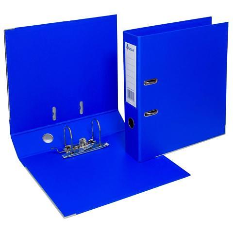 Папка-регистратор, А4, 70 мм, ПВХ/ПВХ, синий Forpus фото 1