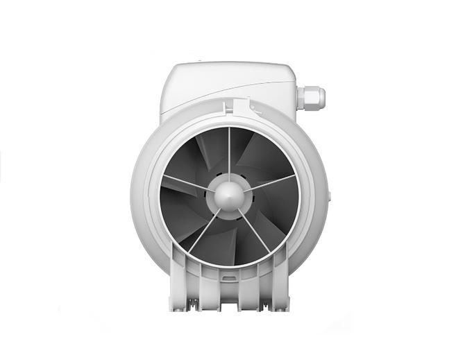 Вентилятор канальный Era серии TYPHOON - TYPHOON 125 2SP - 125 мм фото 1