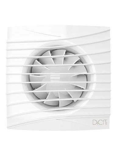 Вентилятор вытяжной с обратным клапаном и световой индикацией Era DiCiTi серии SILENT TURBO - SILENT 5C TURBO - 125 мм фото 1