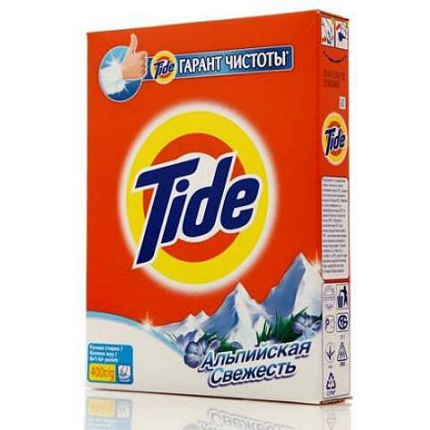 Стиральный порошок Tide Альпийская свежесть, ручная стирка, 400г фото 1