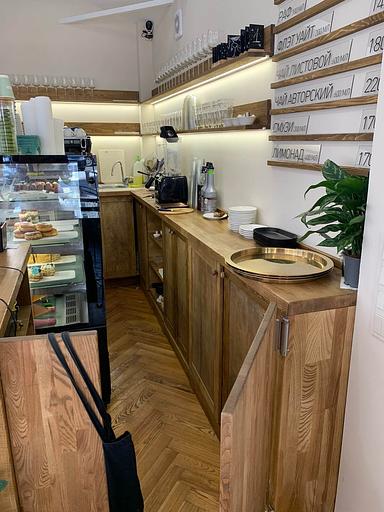 Деревянный интерьер для кафе/ресторанов фото 4