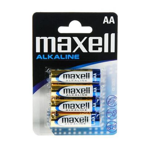 Батарейка MAXELL Alkaline, AA/LR6, 4 шт фото 1