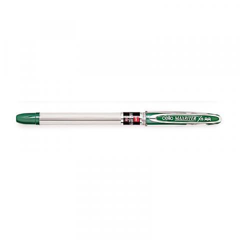 Ручка шариковая 0,7мм Maxriter XS, зеленый, Cello фото 1