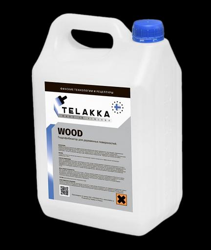 Пропитка для дерева от влаги и гниения, гидрофобизатор для дерева TELAKKA GIDROFOB WOOD 10л фото 1