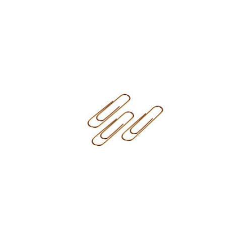 Скрепки 25мм круглые омедненные, 1000шт, Forofis фото 1