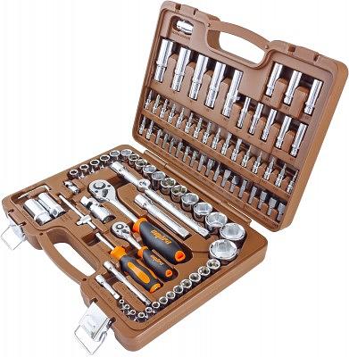 OMT94S Набор инструмента универсальный 1/4", 1/2"DR, 94 предмета Ombra фото 1