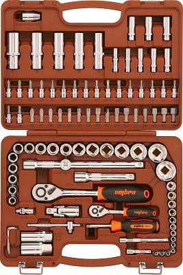 OMT94S Набор инструмента универсальный 1/4", 1/2"DR, 94 предмета Ombra фото 2