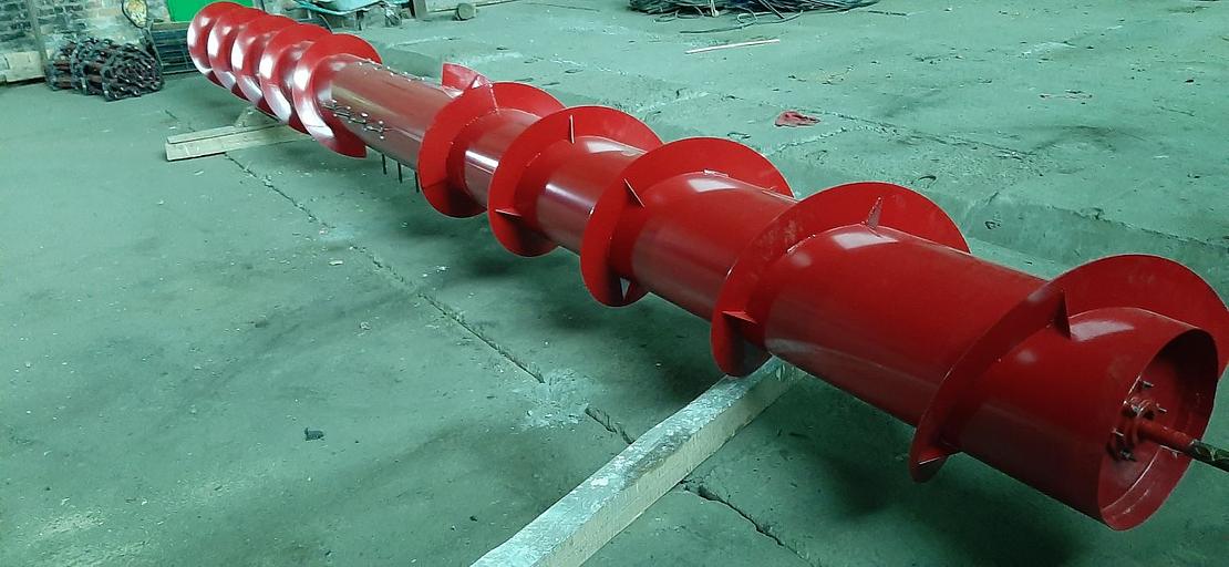 081.27.04.000-02 Шнек жатки 7 м. Vector-Acros 7м. фото 3