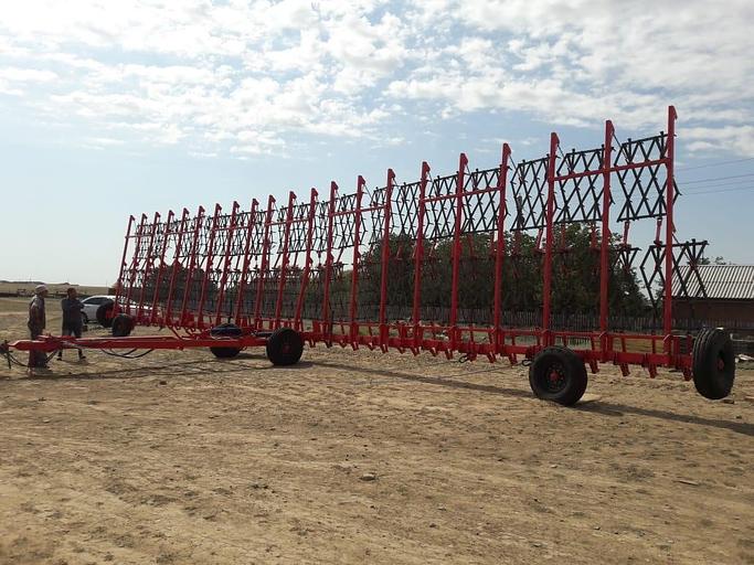 Борона зубовая двухследная БЗУ 11 м фото 1