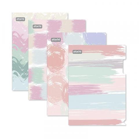 Папка-уголок А4, 200 мкм, 4 шт, ассорти, Attache Selection Pastel фото 1