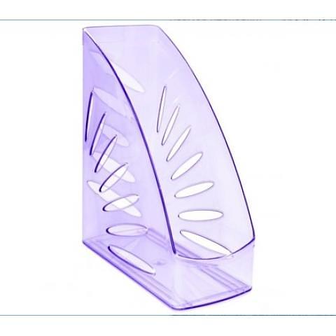 Лоток для документов, вертикальный ТРОПИК, тонированный фиолетовый GIACINT, СТАММ ЛТ362 фото 1