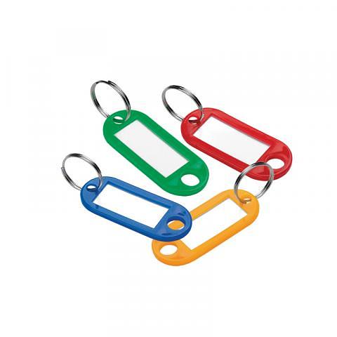 Брелок для ключа пластиковый, ассорти, 12 шт в друме, Forofis фото 1