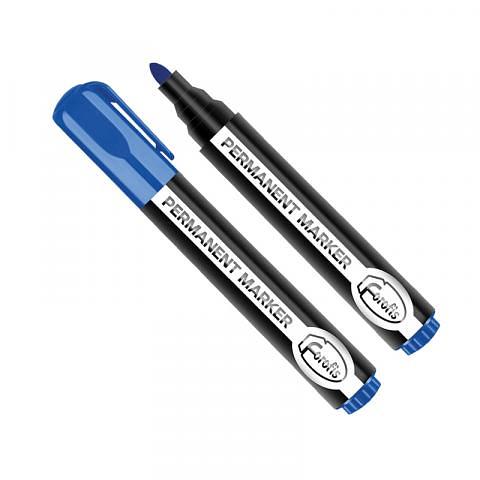 Маркер перманентный, 2-5мм, круглый стержень, синий, Forofis Mego фото 1