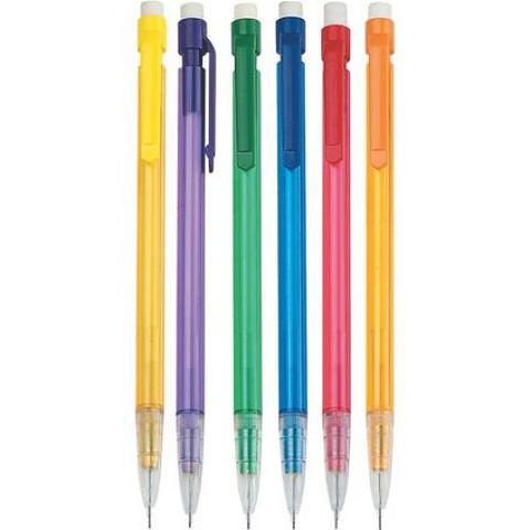 Механический карандаш 0,5мм IZZY, корпус ассорти, с ластиком, Centrum фото 1