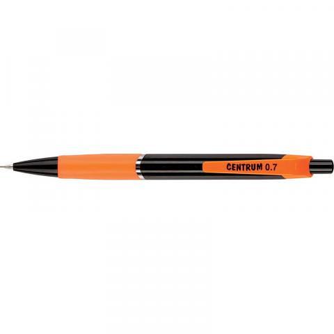 Механический карандаш 0,7мм, корпус треугольный ассорти, с ластиком, Centrum фото 1