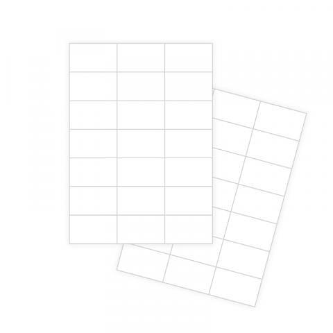 Наклейки А4, 70х42,4мм, 21 шт/лист, 100 листов, Forofis фото 1