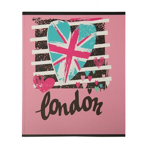 Тетрадь общая на скобе А5, 48 л., клетка, Lifestyle, ярко-розовый, SVT_480921_03, SVETOCH фото 1