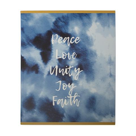 Тетрадь общая на скобе А5, 48 л., клетка, Тай-дай синий, SVT_480821_03, SVETOCH фото 1