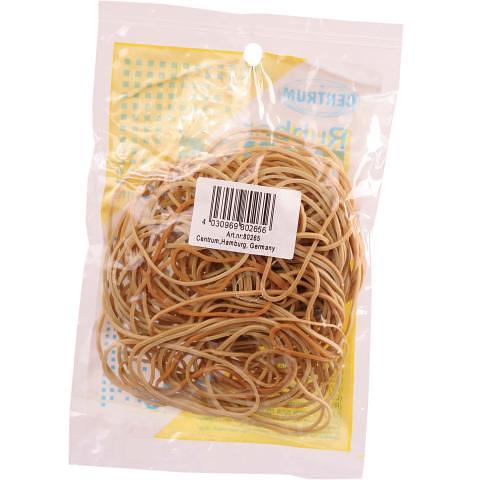 Резинки для денег d-40 мм, 50 г, (80% латекс), желтый Centrum фото 1