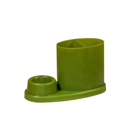 Органайзер настольный пустой ОР130 Эллипс Сочный офис, зеленый, СТАММ фото 1