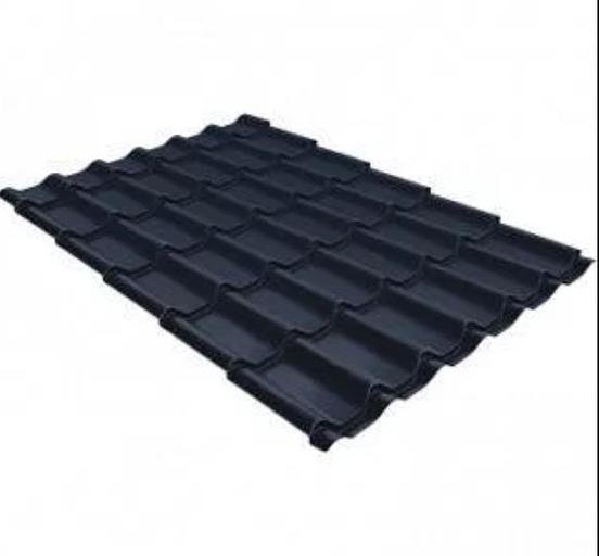 Металлочерепица супермонтеррей v-matt 0,45 мм RAL 7024 фото 1