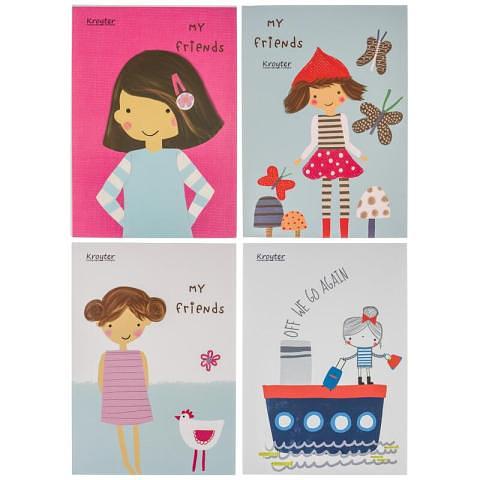 Альбом для рисования, А5, 30л., склейка, Kroyter Girls 65833 фото 1