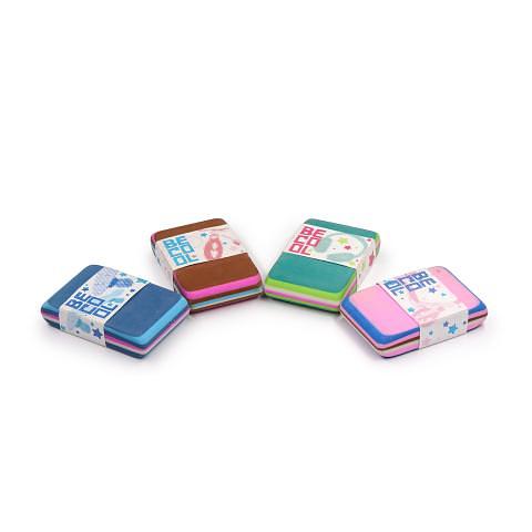 Ластик HappyGraphix Sandwitch, 4 цвета, Bruno Visconti 42-0027 фото 1