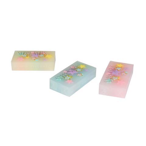 Ластик HappyGraphix Звезды, 3 цвета, Bruno Visconti 42-0058 фото 1