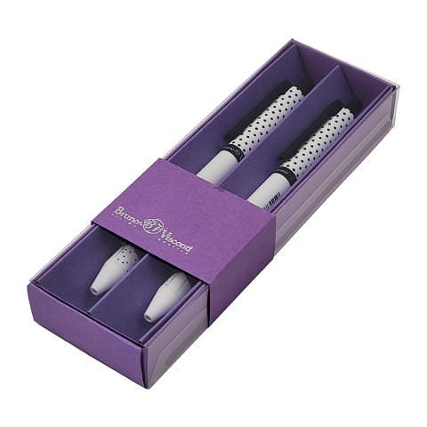 Ручка шариковая автом. 0,5мм ArtClick Девушка с косичкой, синий, 2 шт, футляр, Bruno Visconti 20-0281/1212 фото 1