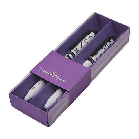 Ручка шариковая автом. 0,5мм ArtClick Модница, синий, 2 шт, футляр, Bruno Visconti 20-0281/1010 фото 1