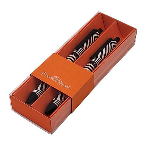 Ручка шариковая автом. 0,5мм ArtClick Оптич.иллюз., синий, 2 шт, футляр, Bruno Visconti 20-0281/2020 фото 1