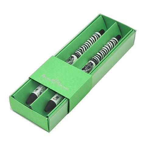 Ручка шариковая автом. 0,5мм ArtClick Человекозебра, синий, 2 шт, футляр, BrunoVisconti 20-0281/1616 фото 1