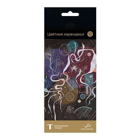 Карандаши цветные, 12 цветов, GTG-CPS-12, VISTA-ARTISTA Fine 03 Кандинский фото 1