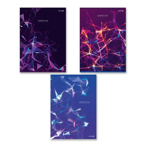 Тетрадь общая на скобе А4, 96 л., клетка, Электросила, 96ТСК4_0_2_1, SVETOCH фото 1