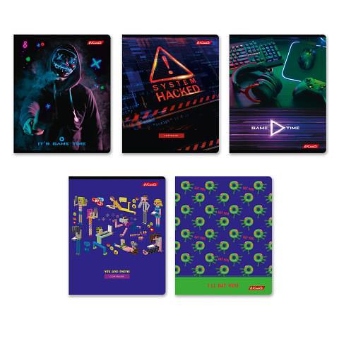 Тетрадь общая на скобе А5, 48 л., клетка, Виртуальная реальность, 48ТЕТк-001, SVETOCH фото 1