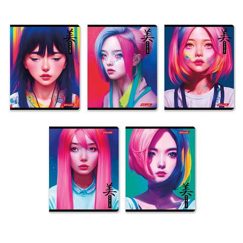 Тетрадь общая на скобе А5, 48 л., клетка, Зачарованная, 48ТЕТк-001, SVETOCH фото 1