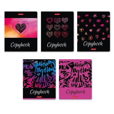 Тетрадь общая на скобе А5, 96 л., линия, Слушай сердце, 96ТЕТл-003, SVETOCH фото 1