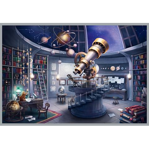 Пазл 500 элементов Комната астронома, ФРЕЯ PZL-500/17 фото 1