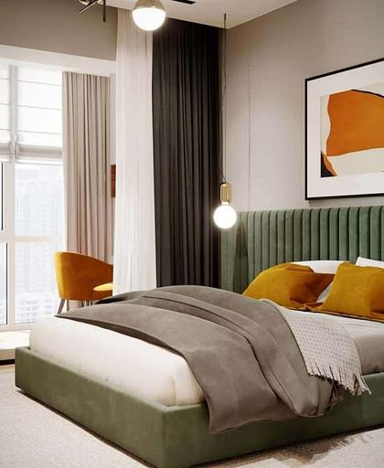 Изготовление мягкой мебели на заказ - кровать фото 1