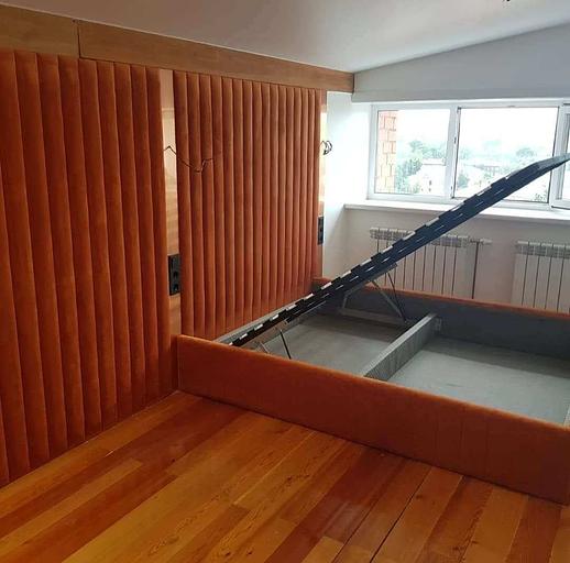 Изготовление мягкой мебели на заказ - кровать фото 3