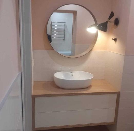 Изготовление корпусной мебели на заказ для ванной комнаты фото 2