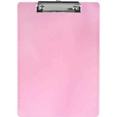 Планшет А4, жесткий пластик 2 мм, прозрачный красный, Attache фото 1