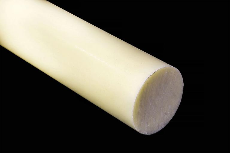 Капролон стержень ПА-6 Ф 70 мм (~1000 мм, ~6,0 кг) экстр. Китай фото 1