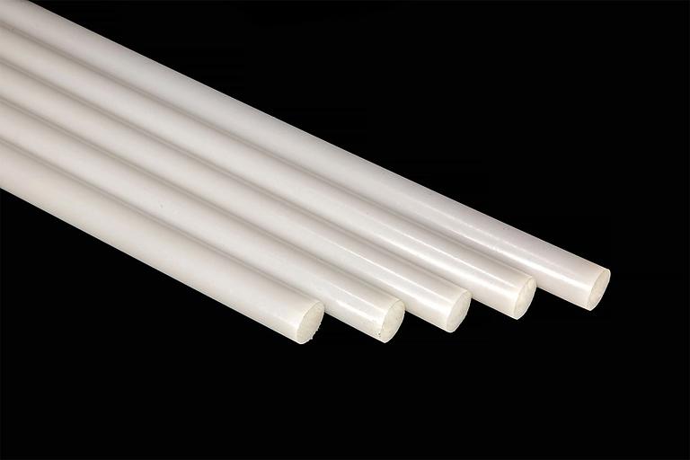 Полиацеталь стержень ПОМ-С Ф 15 мм (L=1000 мм, ~0,3 кг) фото 2